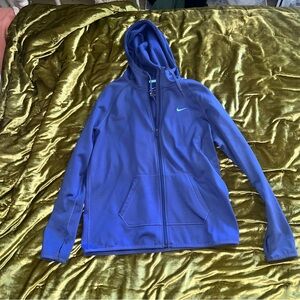 Nike zip up fleece jacket